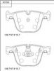 ASIMCO KD7588 Brake Pad Set, disc brake